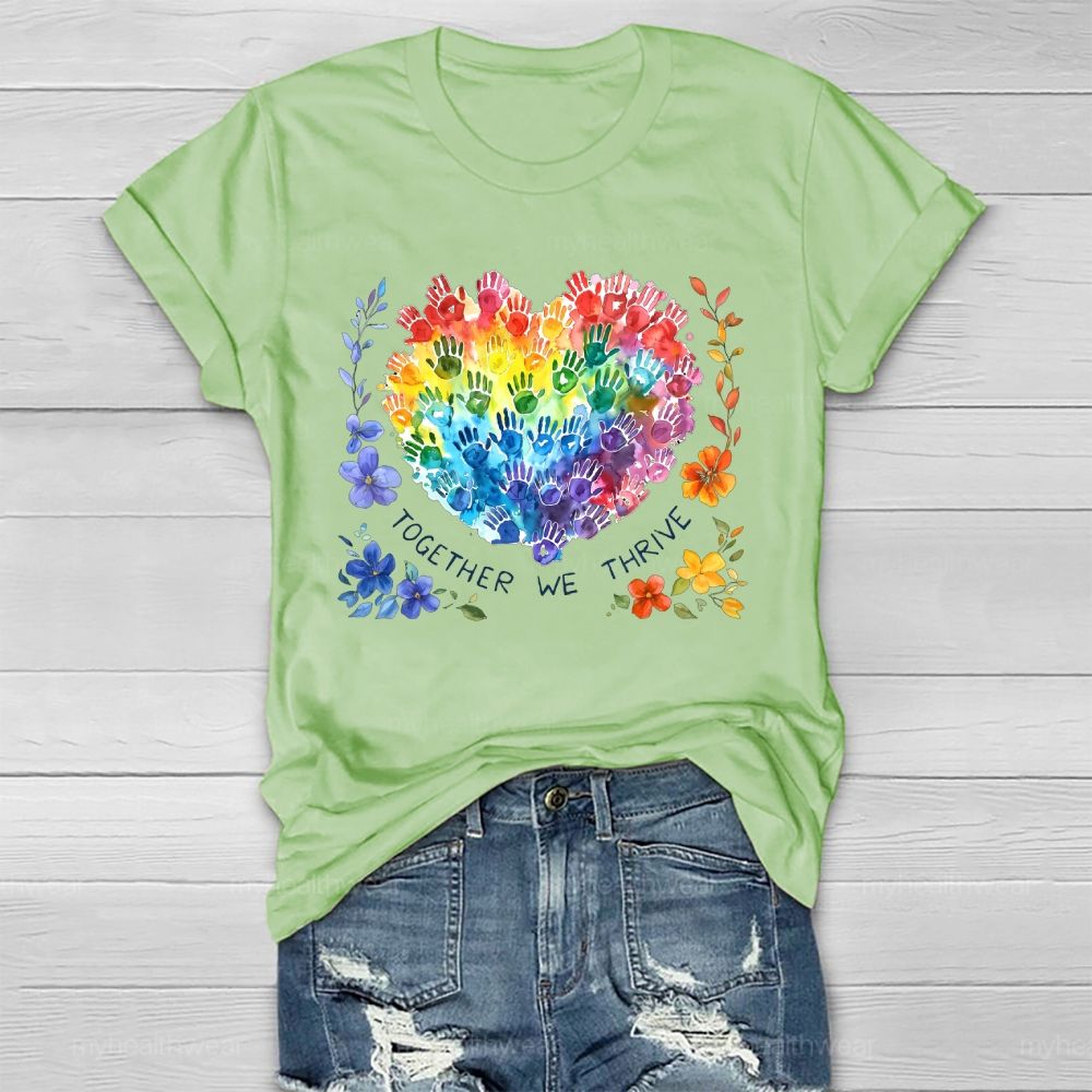 Together We Thrive Healthwear T-shirt