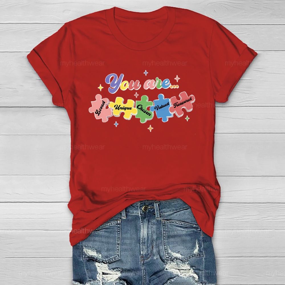 You Are Loved Unique Chosen Healthwear T-shirt