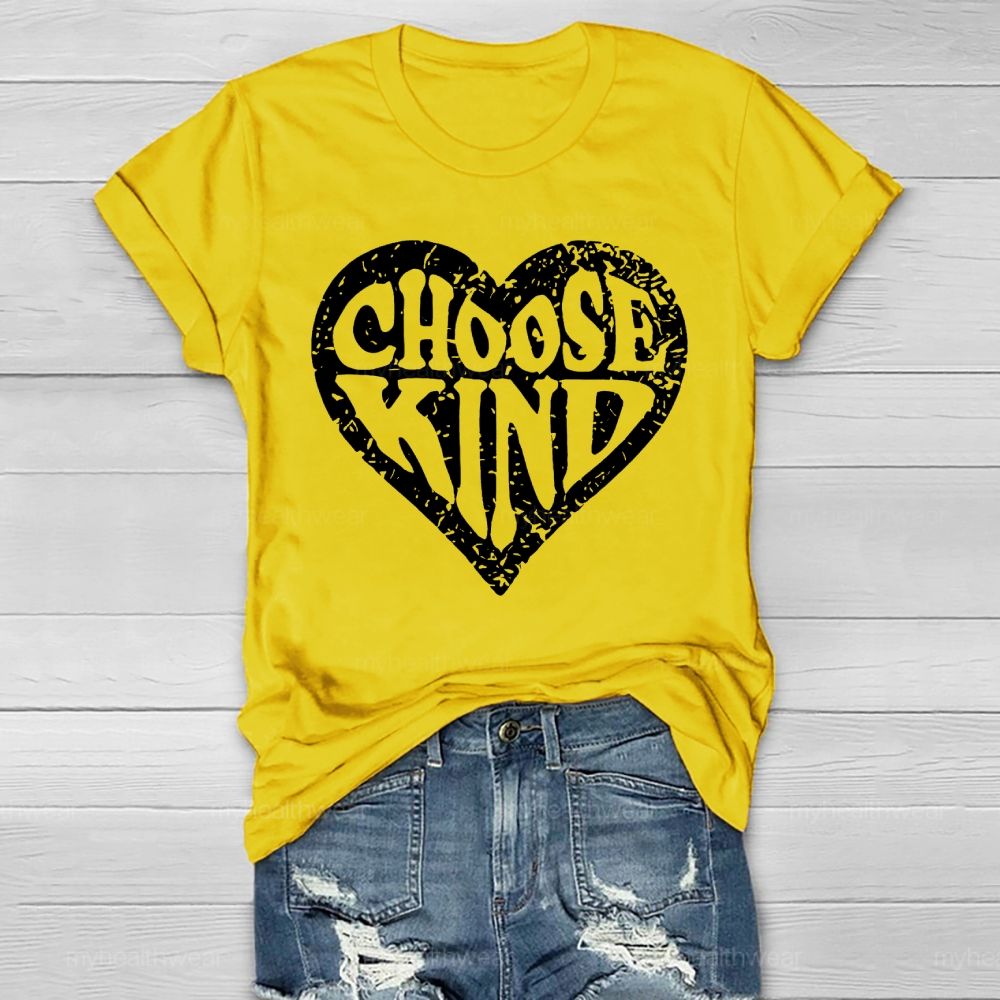 Choose Kind Love Letter Healthwear T-shirt