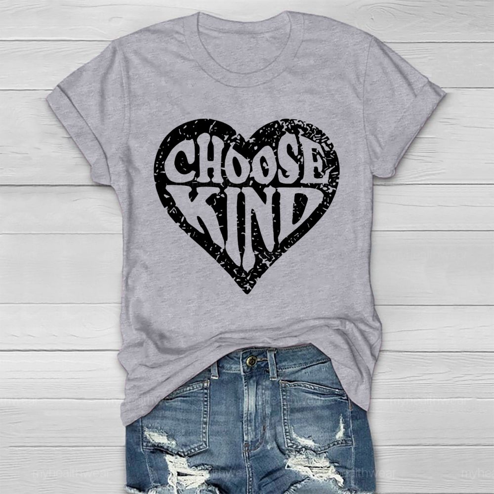 Choose Kind Love Letter Healthwear T-shirt