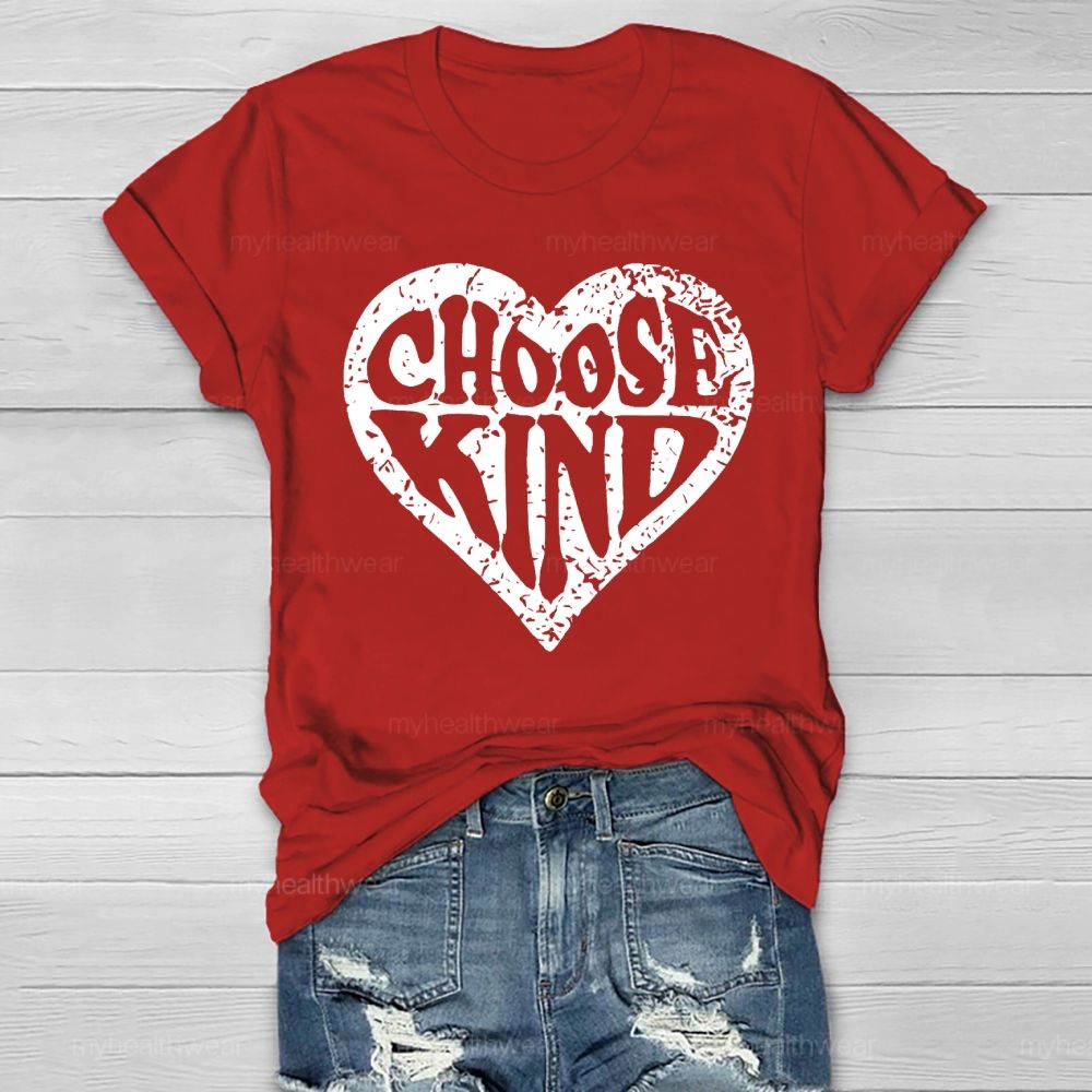 Choose Kind Love Letter Healthwear T-shirt