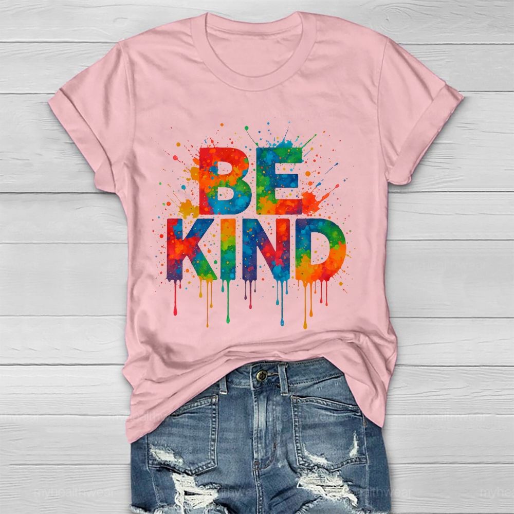 Be Kind Graffiti Healthwear T-shirt