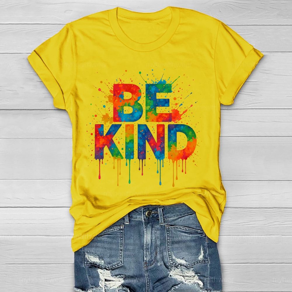 Be Kind Graffiti Healthwear T-shirt