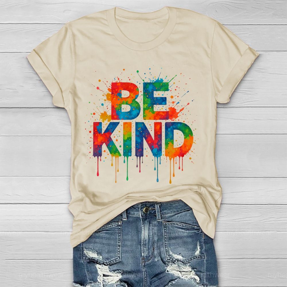 Be Kind Graffiti Healthwear T-shirt