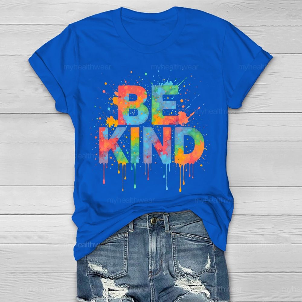 Be Kind Graffiti Healthwear T-shirt