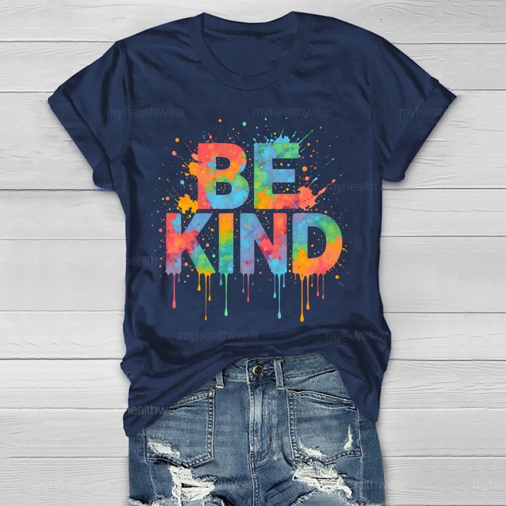 Be Kind Graffiti Healthwear T-shirt