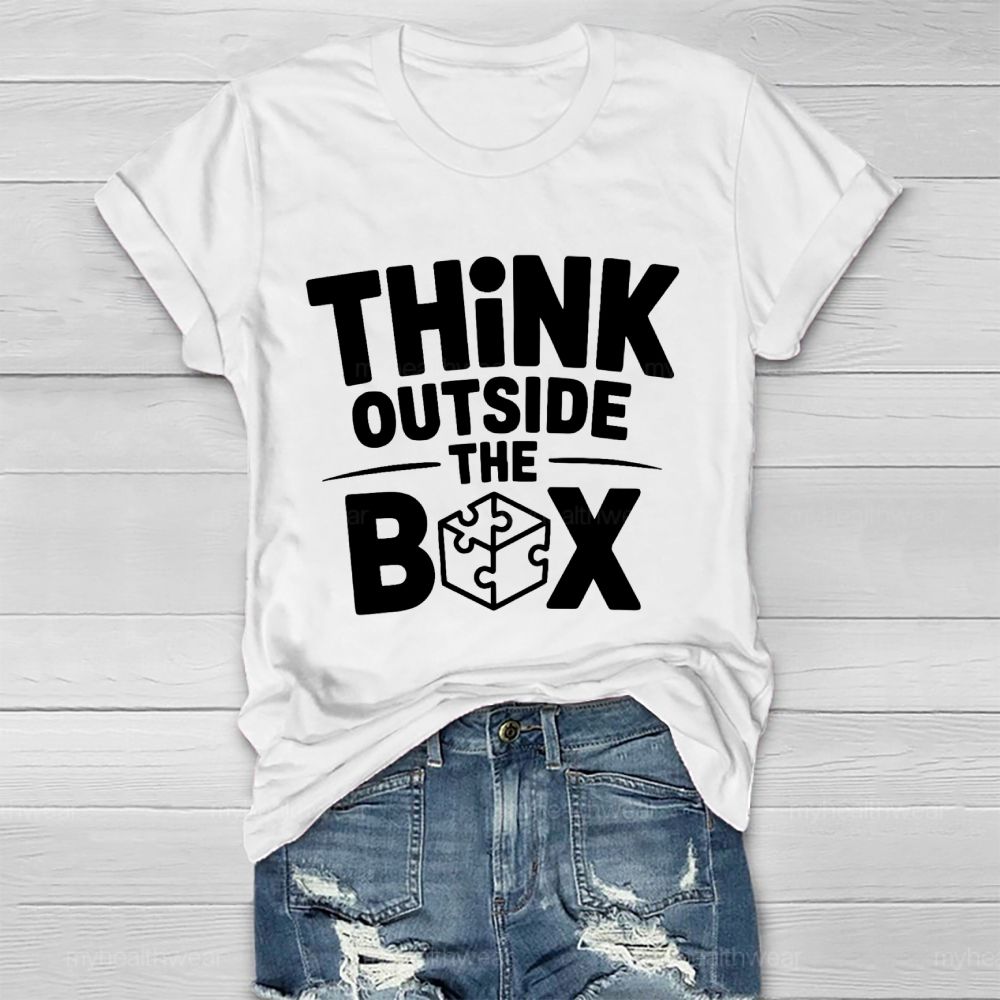 Think Outside The Box Healthwear T-shirt