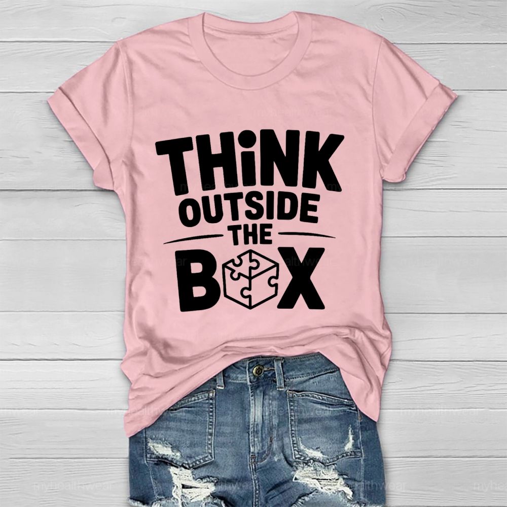 Think Outside The Box Healthwear T-shirt