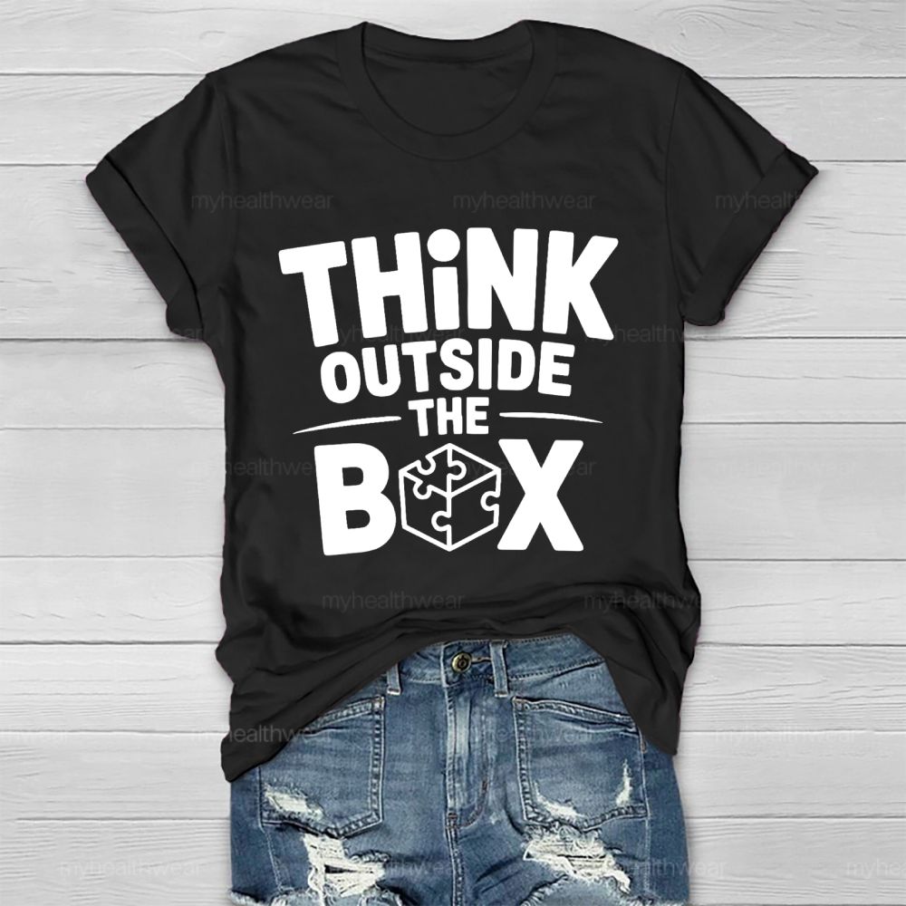 Think Outside The Box Healthwear T-shirt