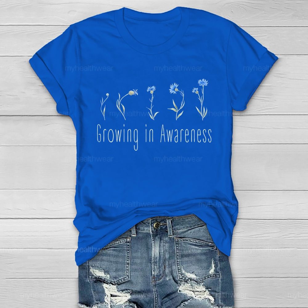 Growing In Awareness Healthwear T-shirt