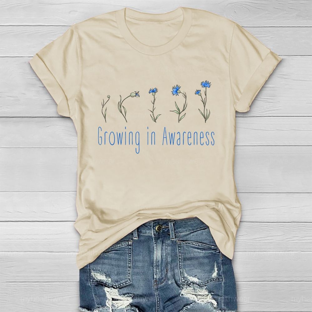 Growing In Awareness Healthwear T-shirt