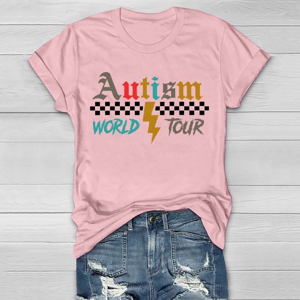 Autism World Tour Healthwear T-shirt