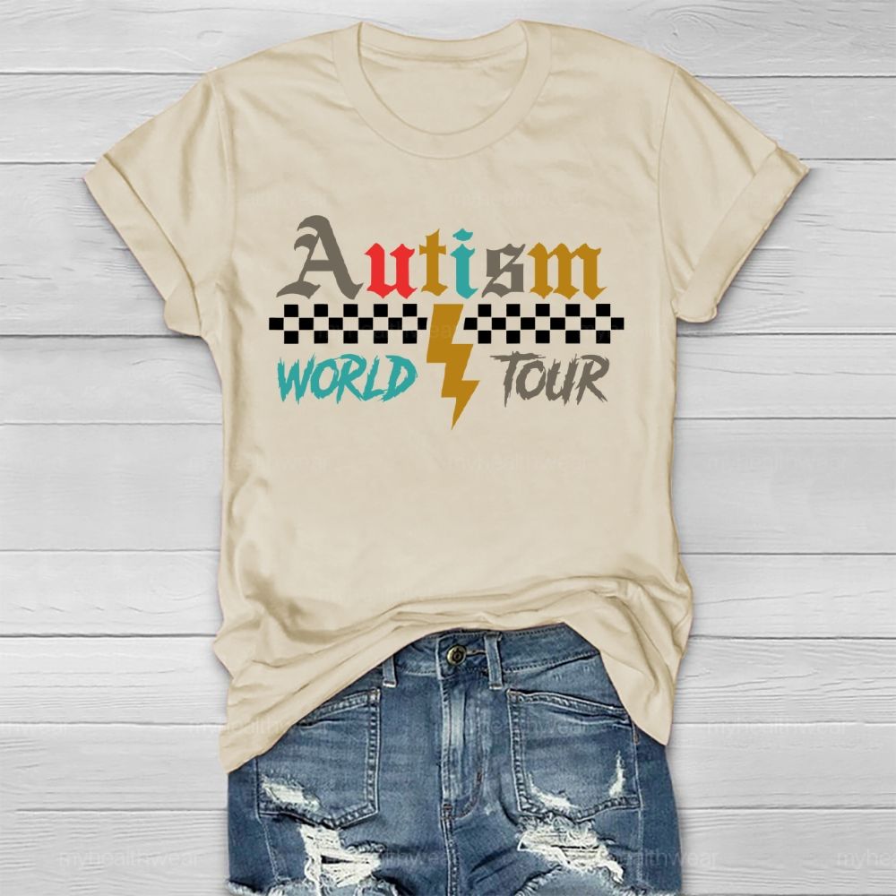 Autism World Tour Healthwear T-shirt