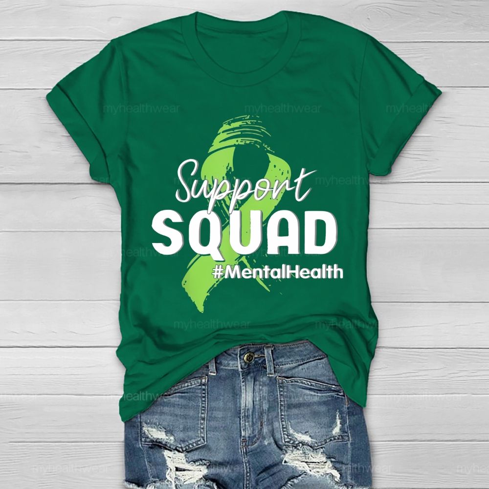 Support Squad Mentalhealth Healthwear T-shirt
