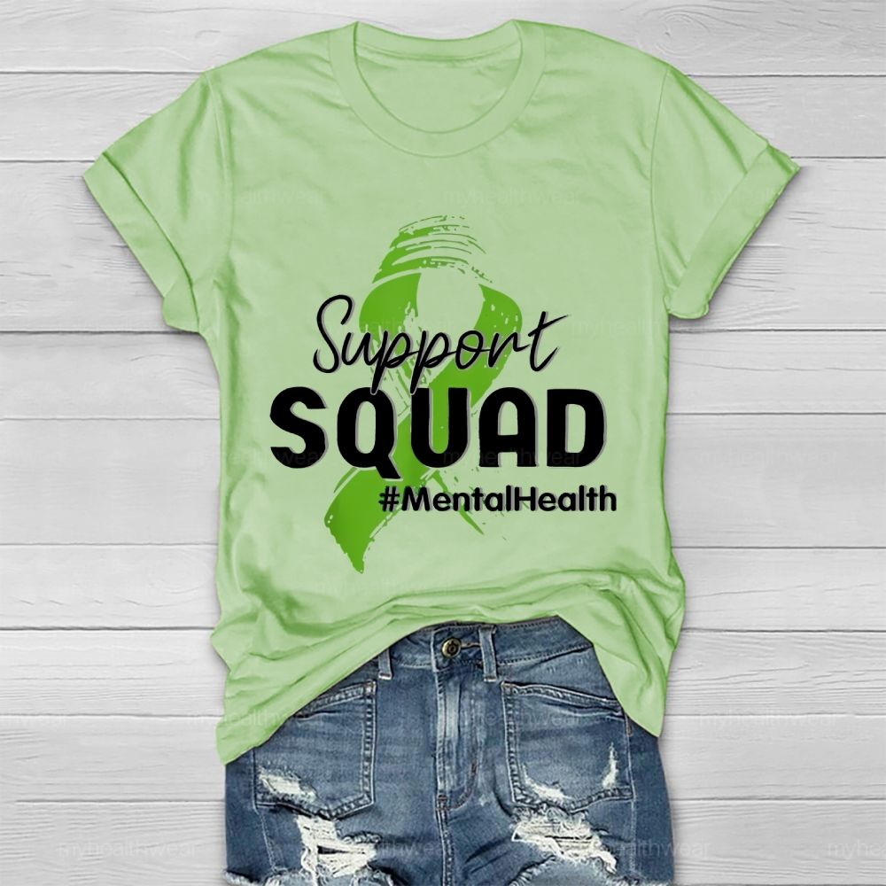 Support Squad Mentalhealth Healthwear T-shirt
