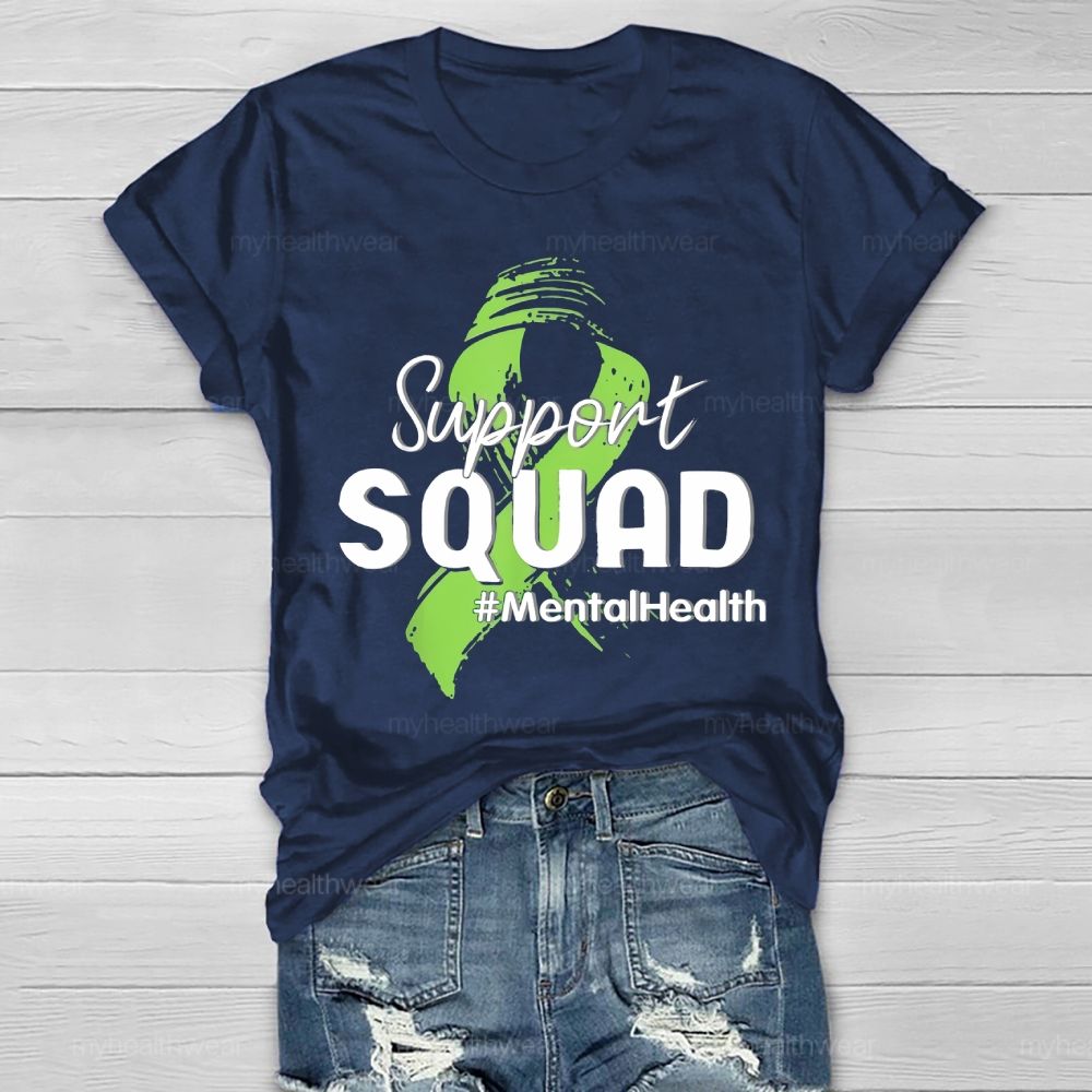 Support Squad Mentalhealth Healthwear T-shirt