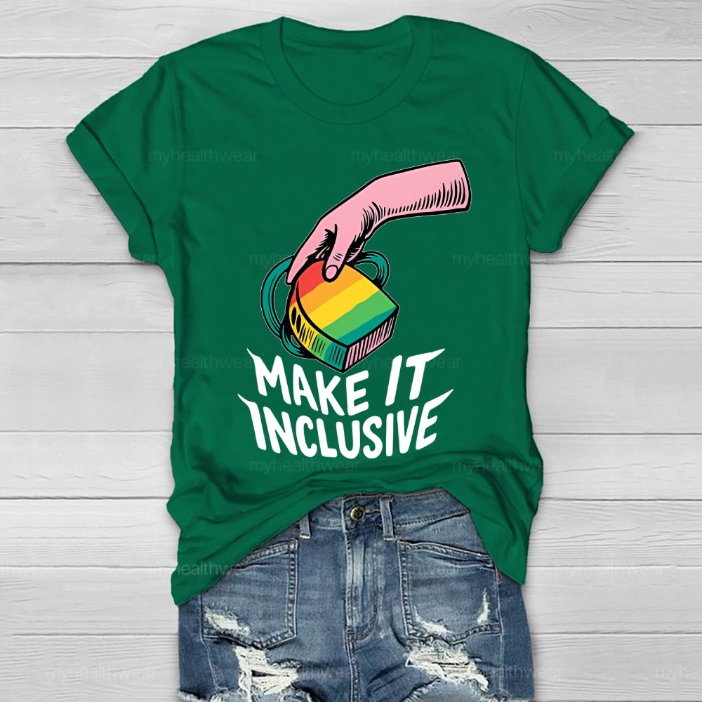 Make It Inclusive Healthwear T-shirt