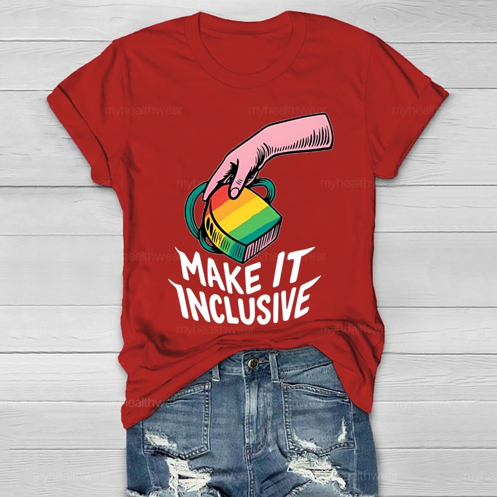 Make It Inclusive Healthwear T-shirt