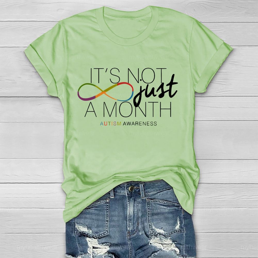 It's Not Just A Month Healthwear T-shirt