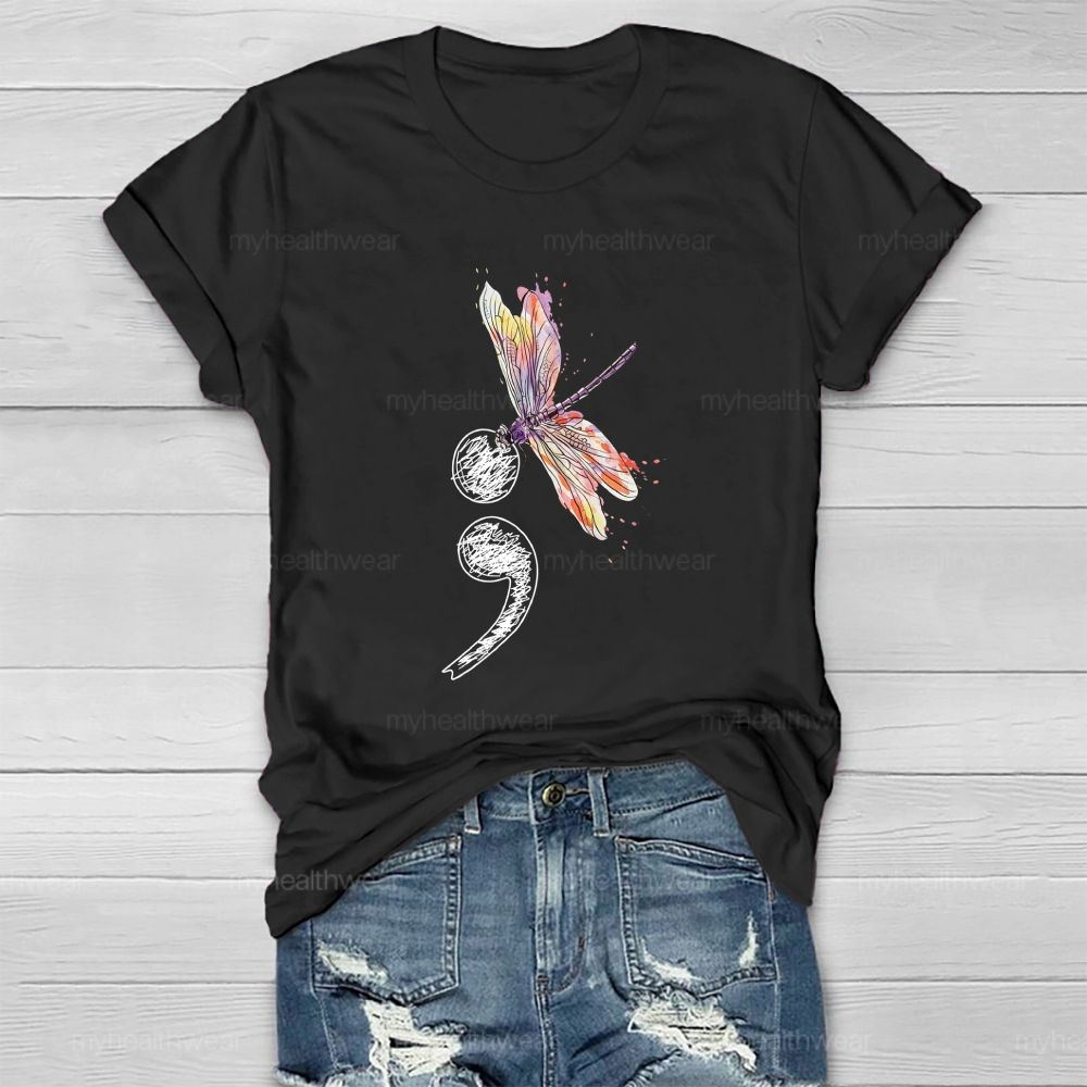 Your Matter Comma Dragonfly Healthwear T-Shirt