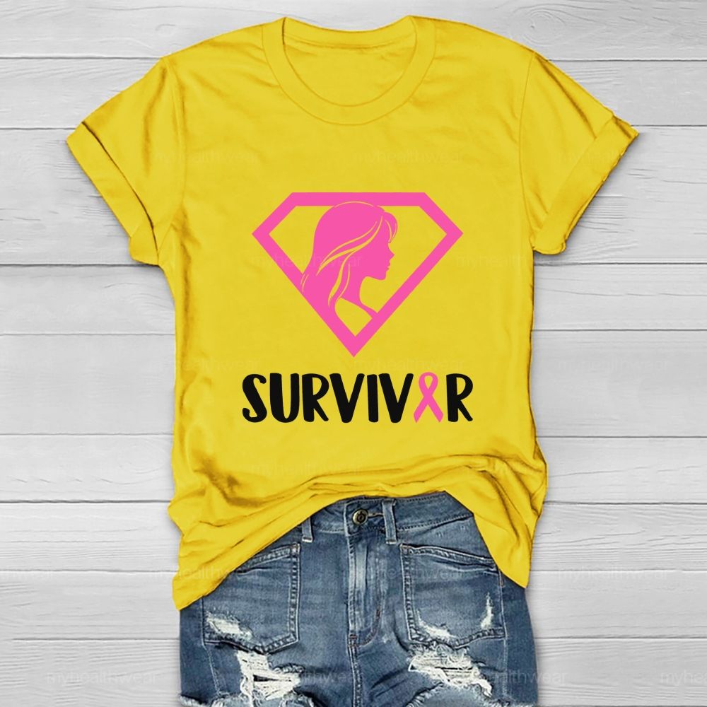 Survivor Strong Women Healthwear T-shirt
