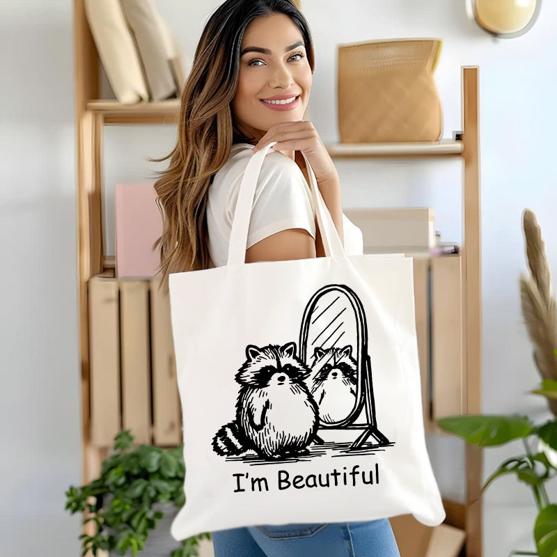 I'M Beautiful Canvas Tote Bag