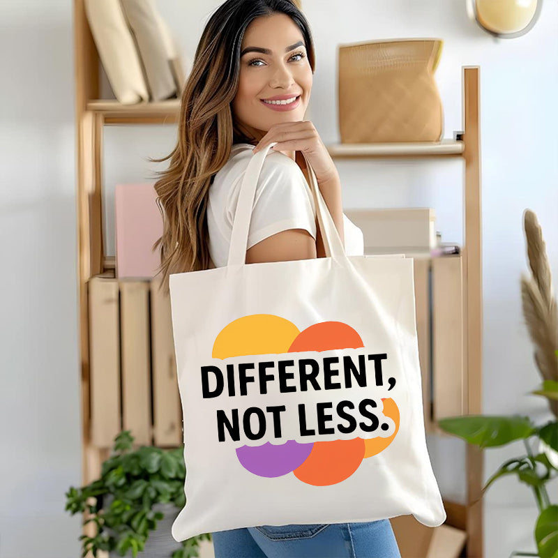 Be Different Canvas Tote Bag