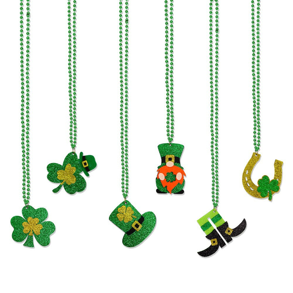 St. Patrick's Day Pendant Necklace
