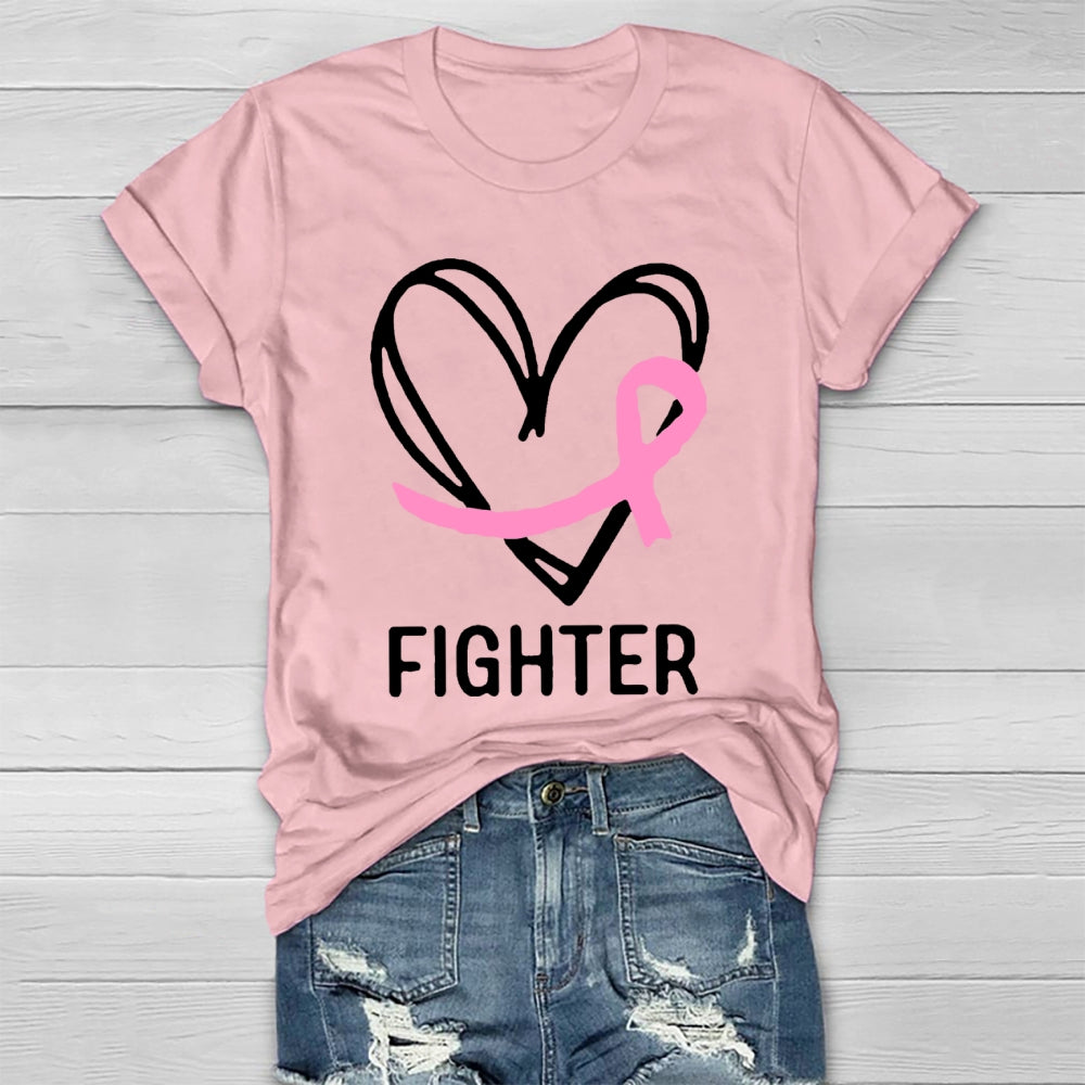 Fighter Breast Cancer T-shirt