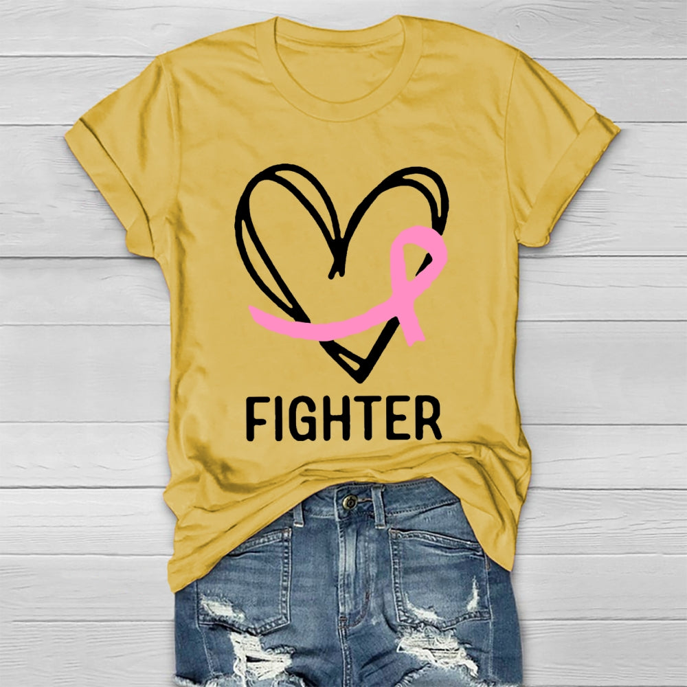 Fighter Breast Cancer T-shirt