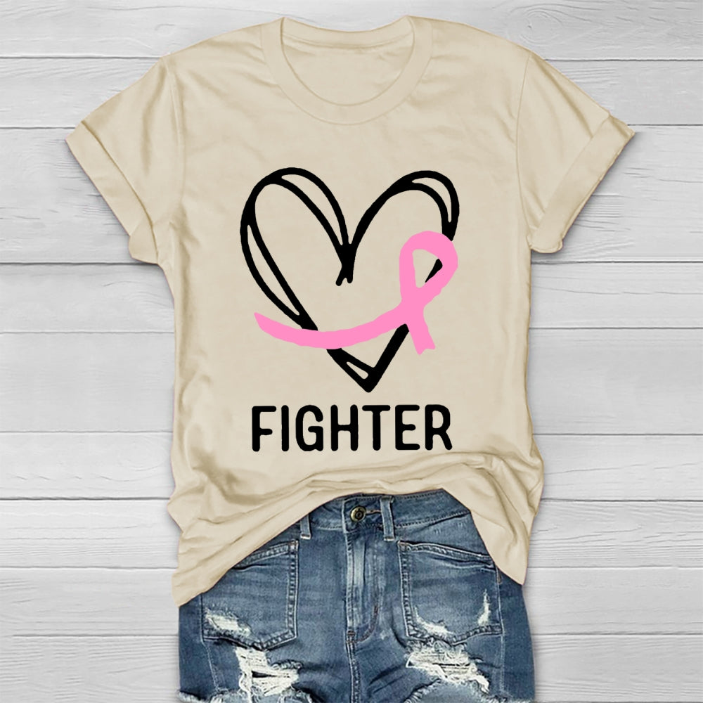 Fighter Breast Cancer T-shirt
