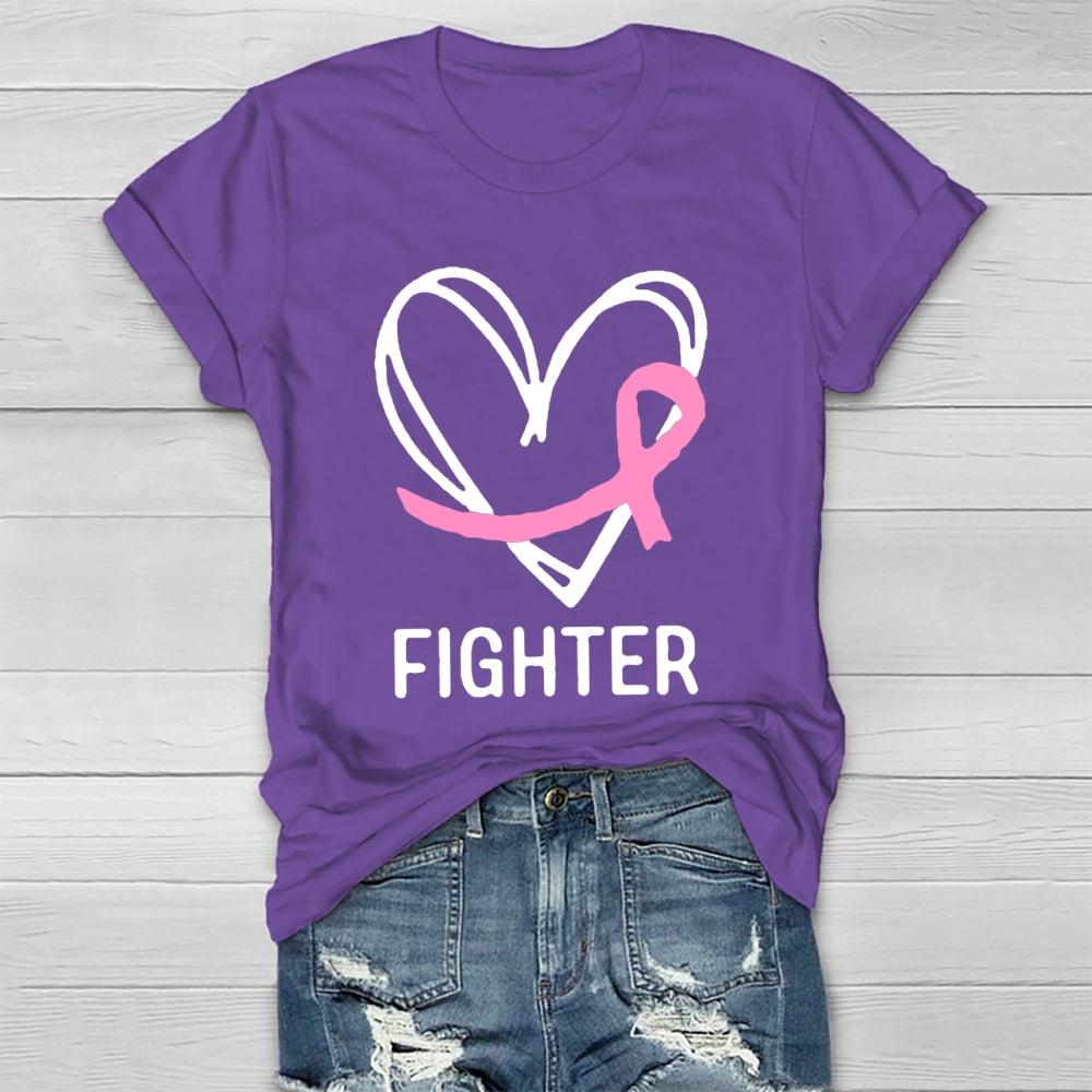 Fighter Breast Cancer T-shirt