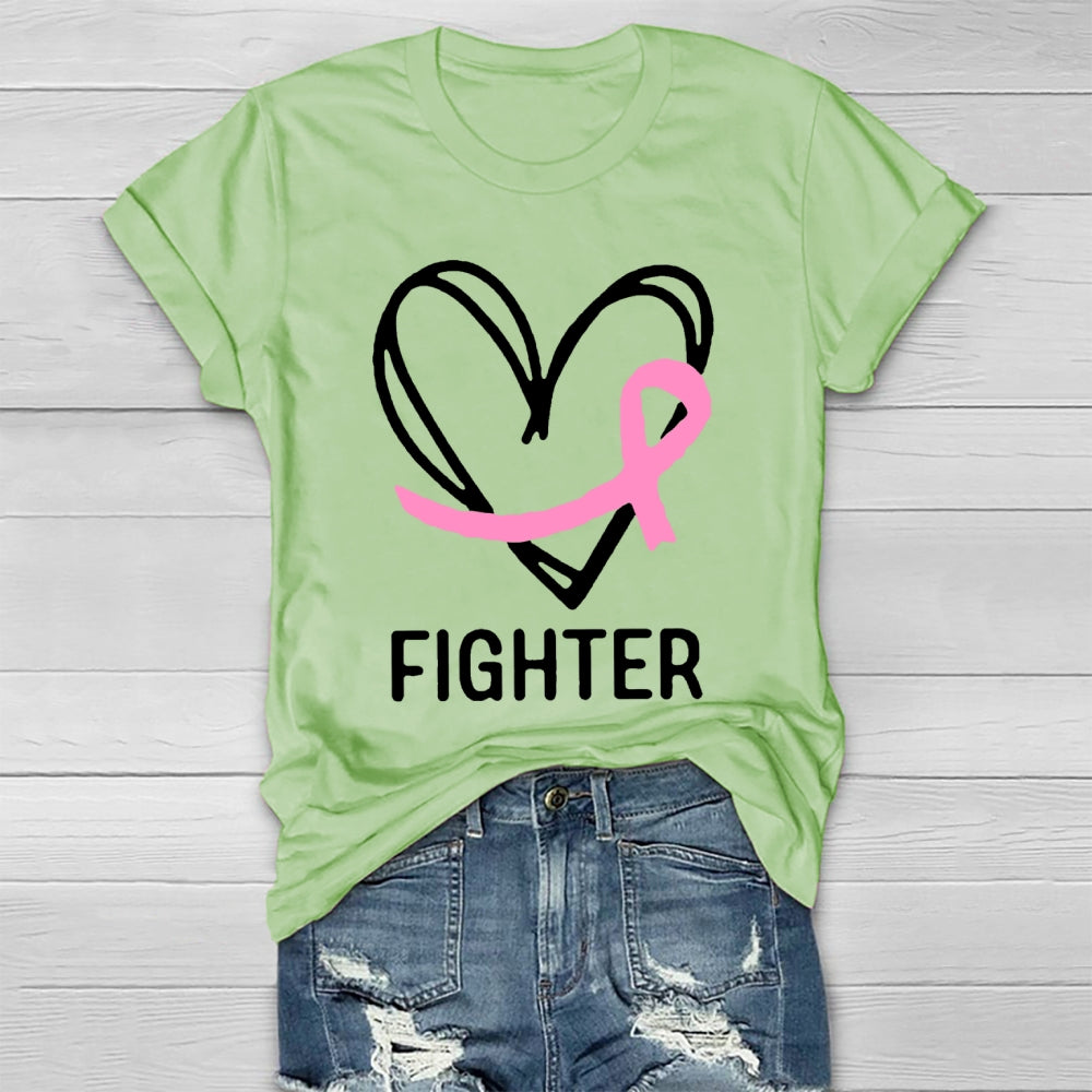 Fighter Breast Cancer T-shirt