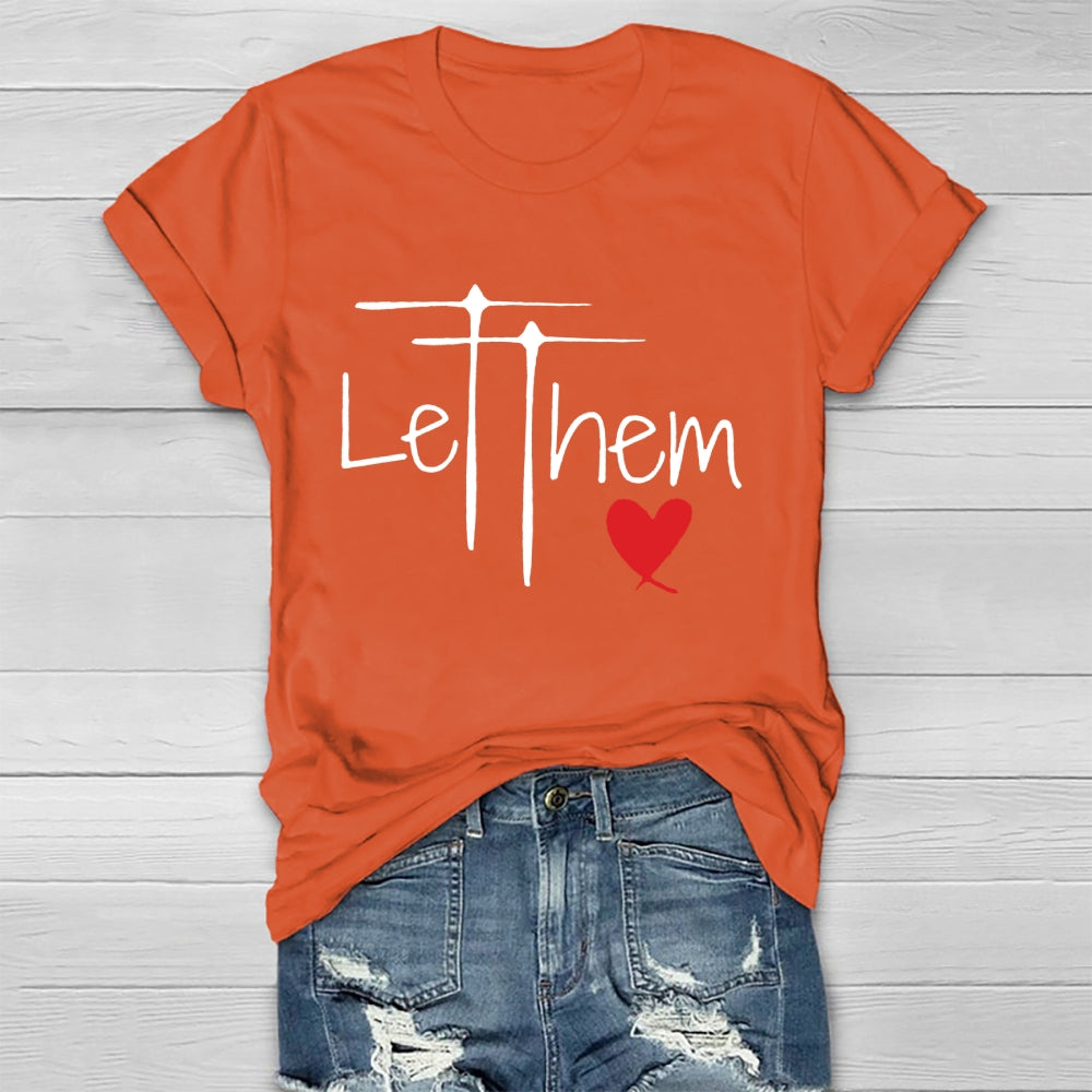Let Them Shirt Mental Health Awareness T-shirt