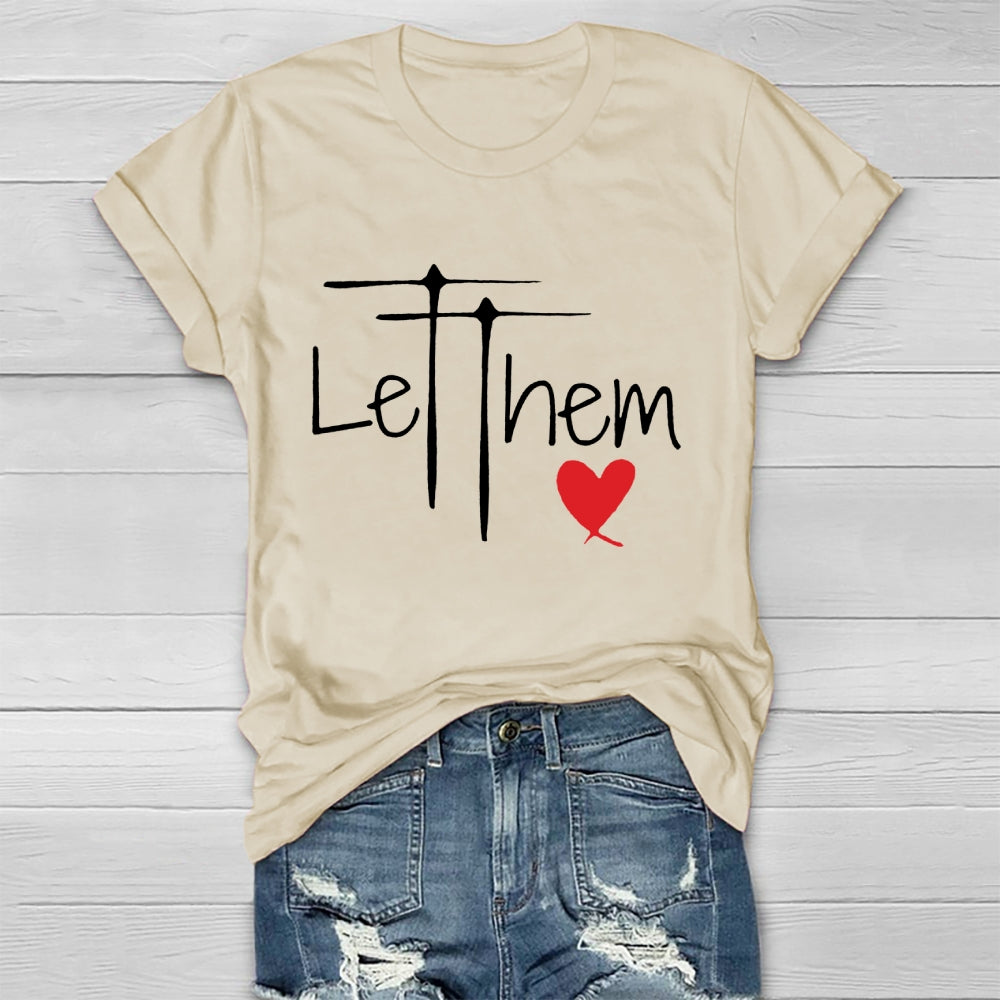 Let Them Shirt Mental Health Awareness T-shirt