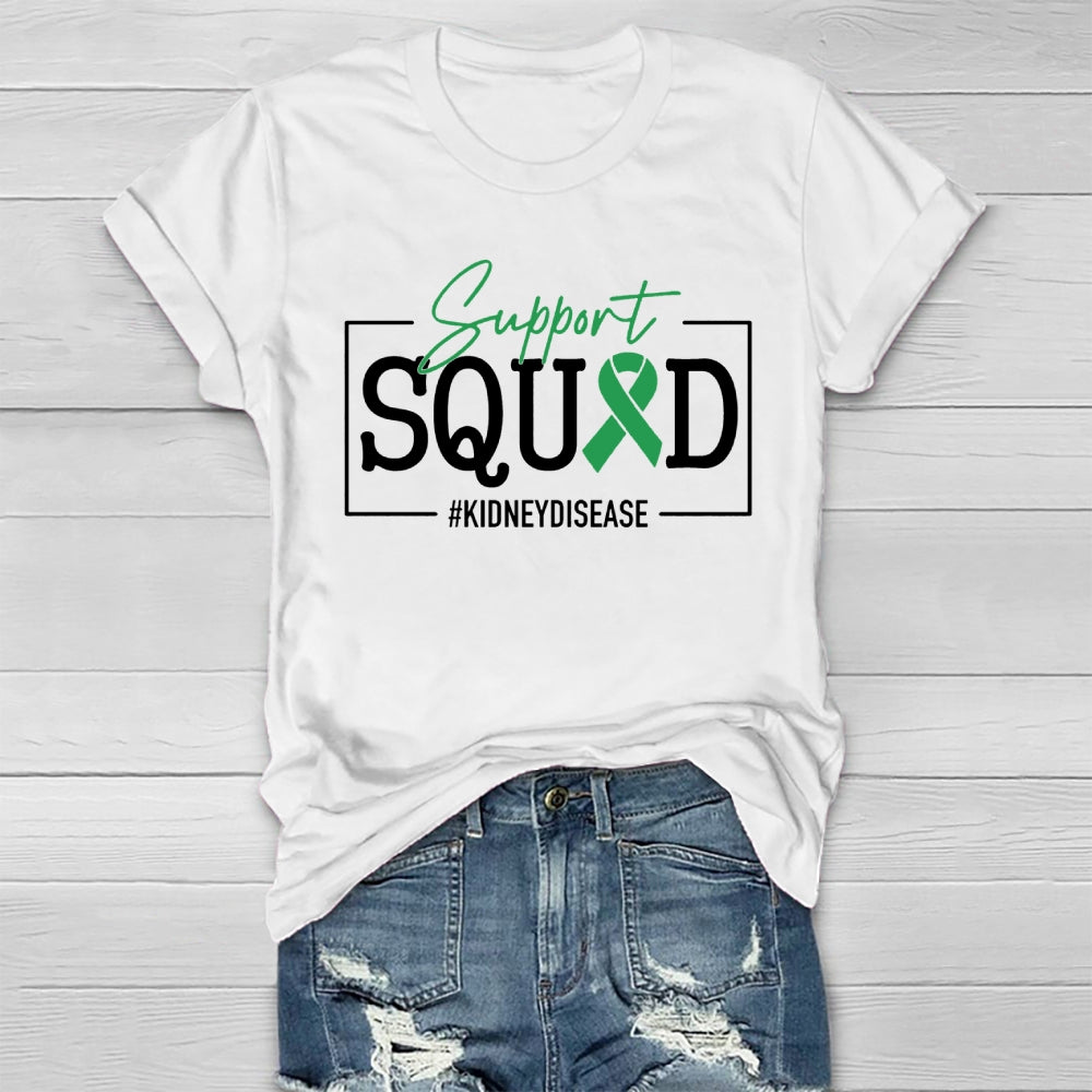 Support Squad Kidney Disease  T-shirt