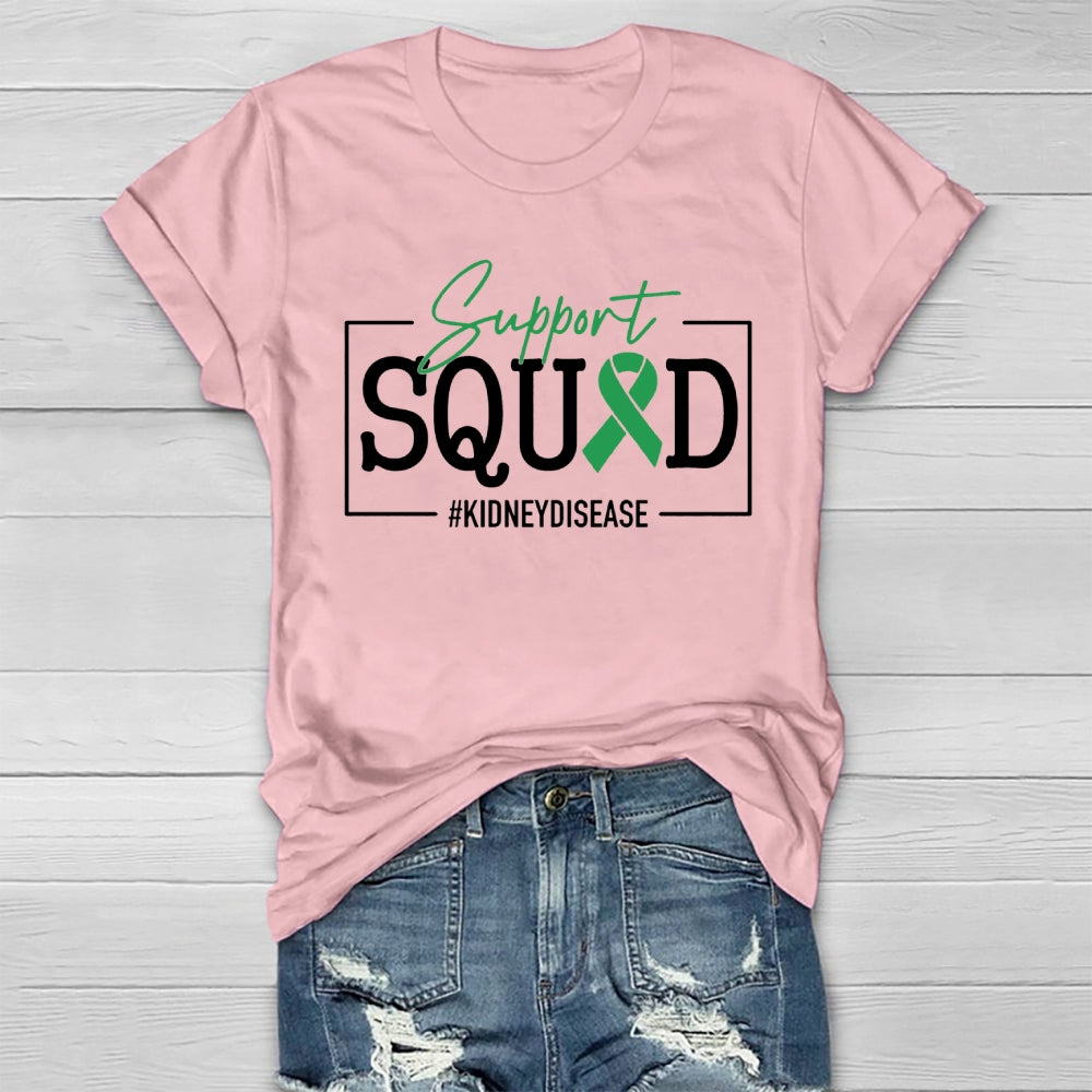 Support Squad Kidney Disease  T-shirt