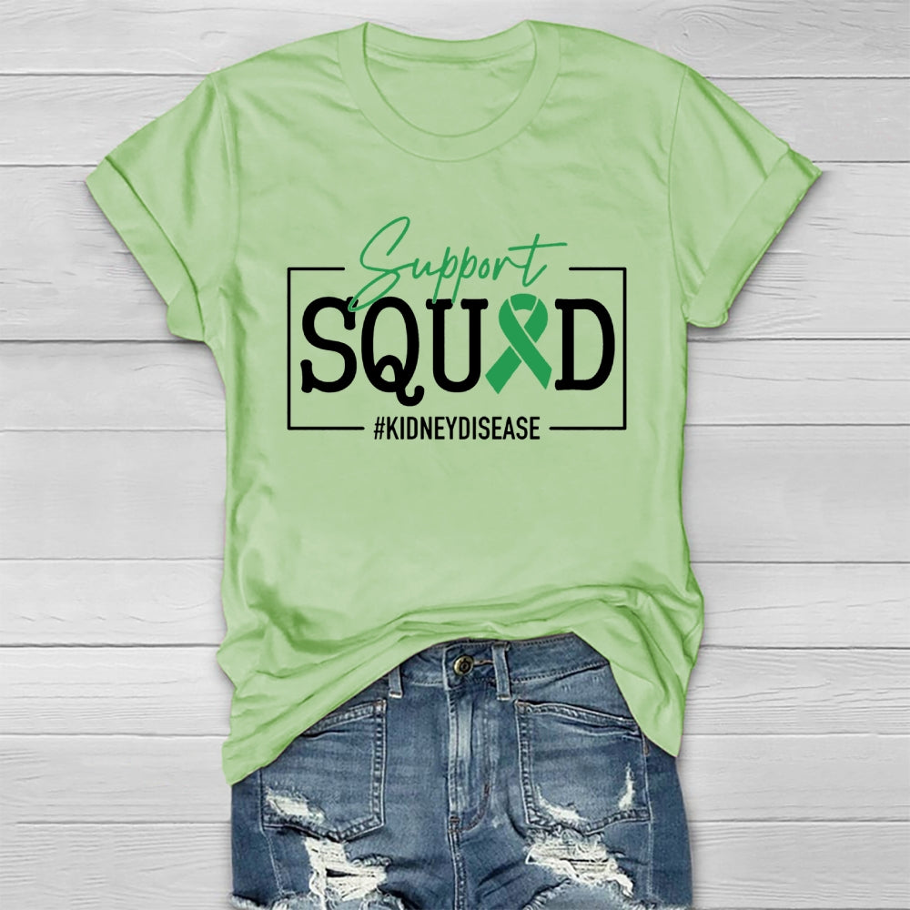 Support Squad Kidney Disease  T-shirt