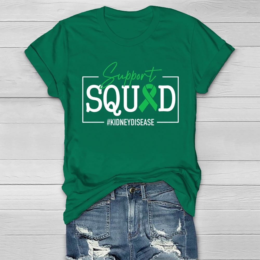 Support Squad Kidney Disease  T-shirt