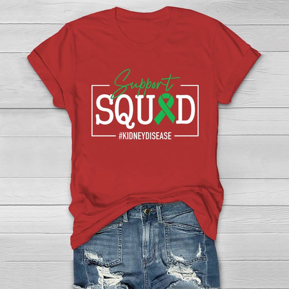 Support Squad Kidney Disease  T-shirt