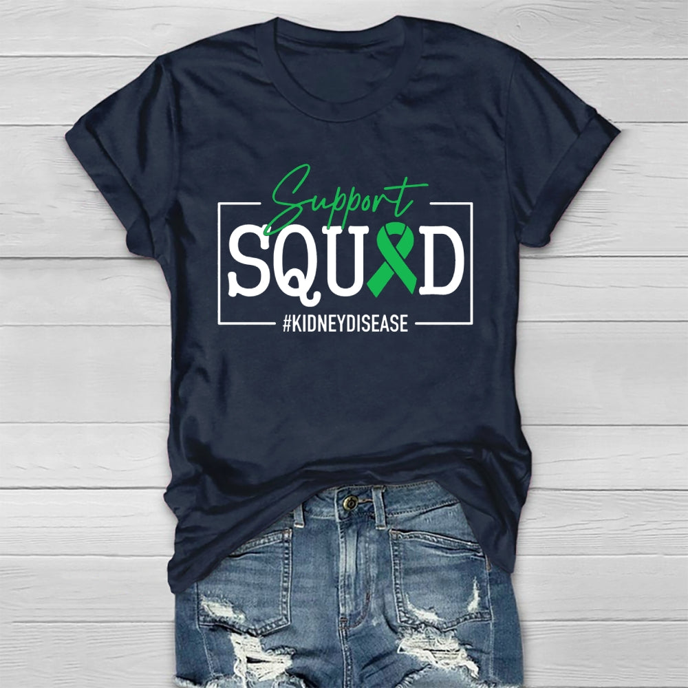 Support Squad Kidney Disease  T-shirt