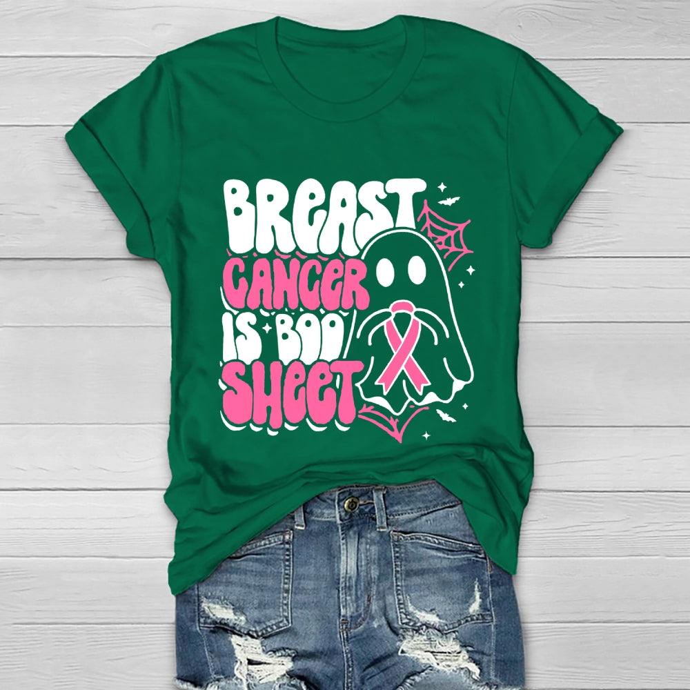 Breast Cancer Is Boo Sheet  T-shirt