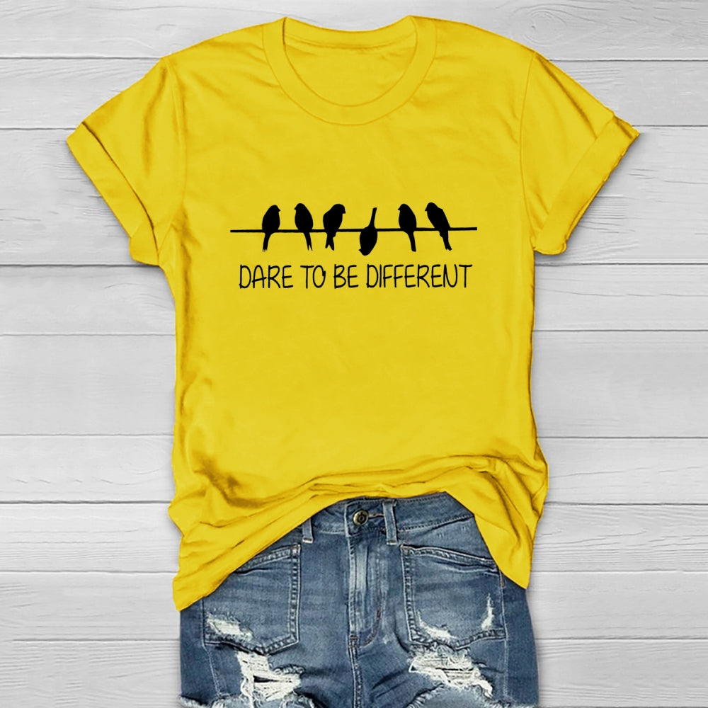 Dare To Be Different Bird T-Shirt