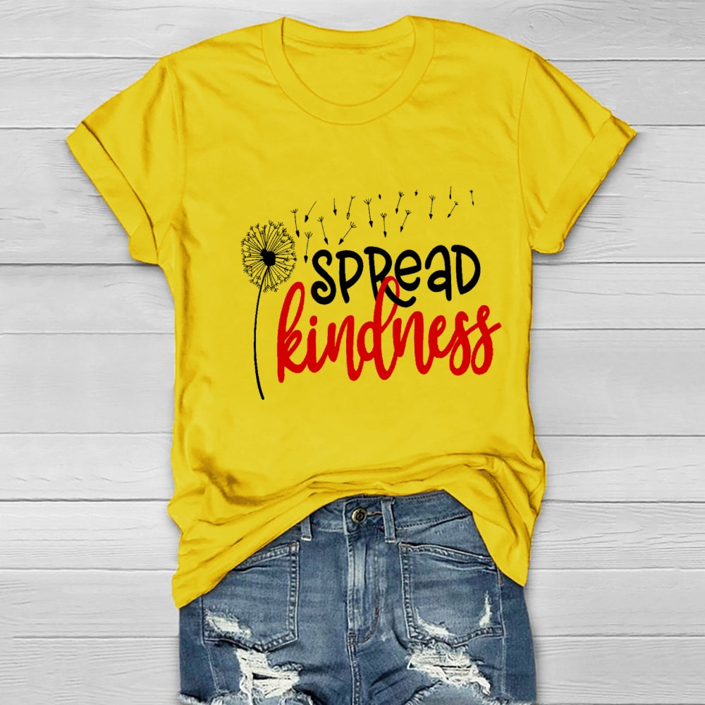 Spread Kindness Dandelion T-shirt