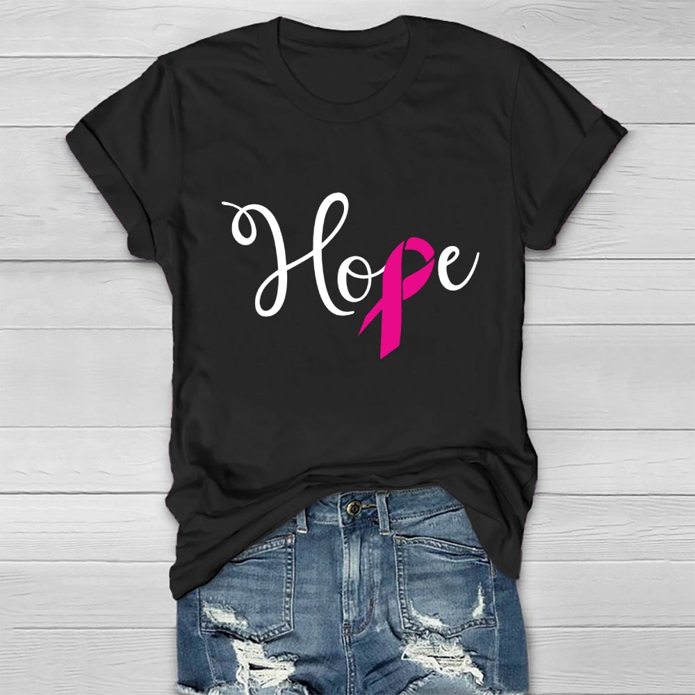 Hope Breast Cancer Awareness Healthwear T-shirt