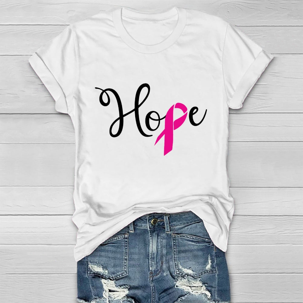 Hope Breast Cancer Awareness Healthwear T-shirt