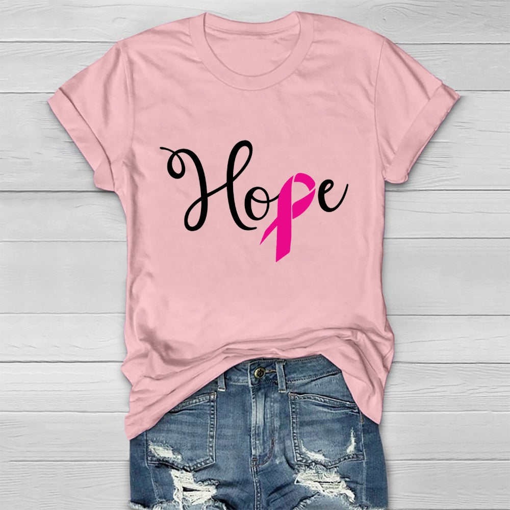 Hope Breast Cancer Awareness Healthwear T-shirt