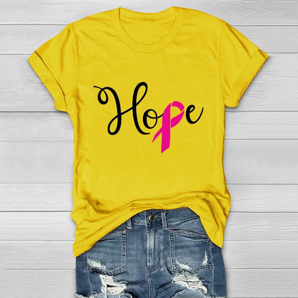 Hope Breast Cancer Awareness Healthwear T-shirt