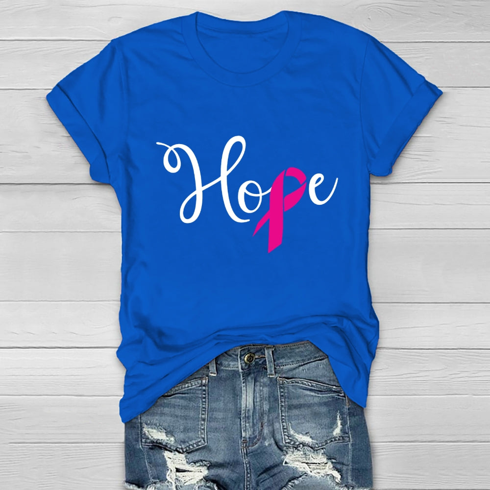 Hope Breast Cancer Awareness Healthwear T-shirt