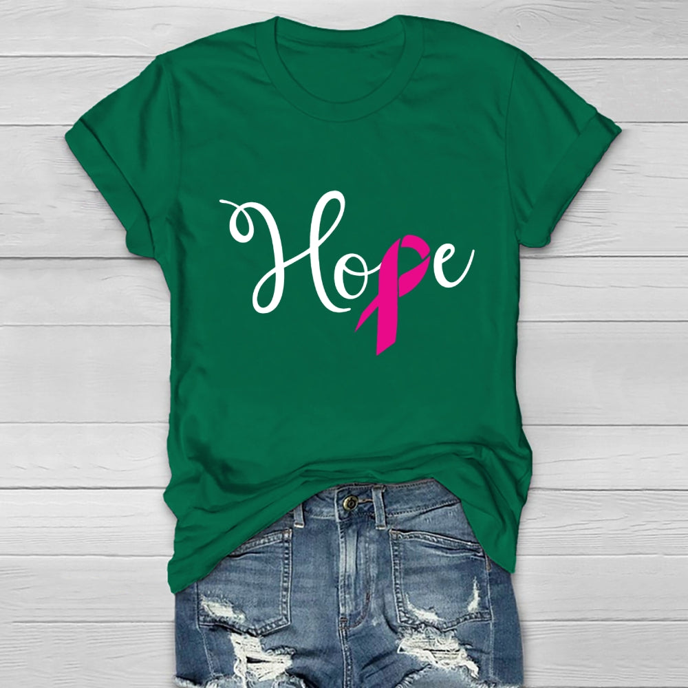 Hope Breast Cancer Awareness Healthwear T-shirt